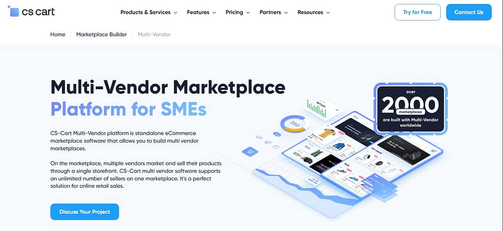 CS-Cart Multi-Vendor Marketplace Builder
