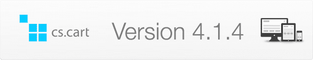 CS-Cart 4.1.4 CS-Cart 4.1.4